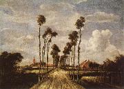 HOBBEMA, Meyndert, The avenue in Middelharnis